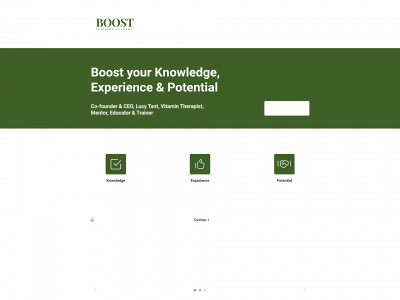 boosttrainingacademy.co.uk snapshot