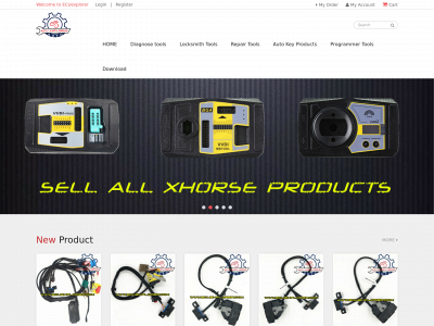 ecuexplorer.com snapshot