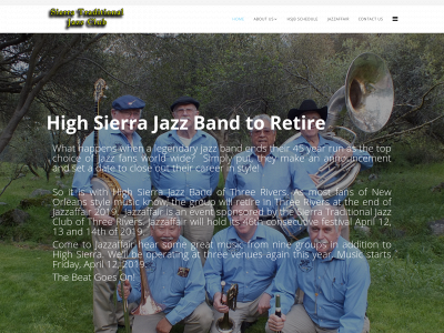 sierratraditionaljazzclub.com snapshot