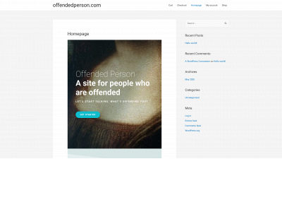 offendedperson.com snapshot