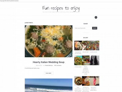 foodfashionandme.com snapshot