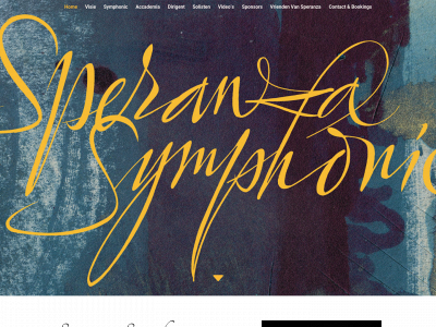 speranzasymphonic.be snapshot