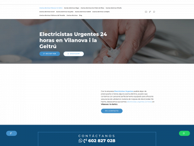 www.averiaselectricas24horas.com snapshot