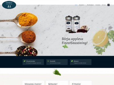 finestseasoning.se snapshot