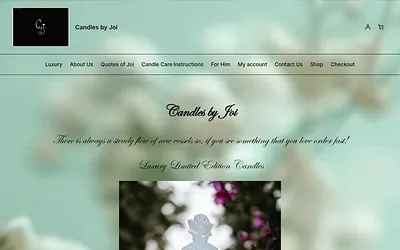 candlesbyjoi.com snapshot