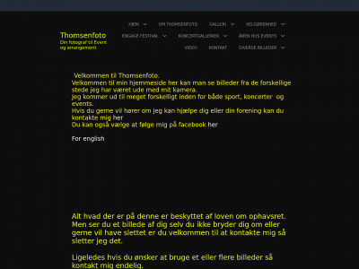 thomsenfoto.dk snapshot