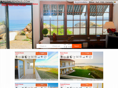 balealrentals.com snapshot