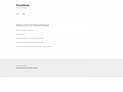 parenthesis.blog snapshot