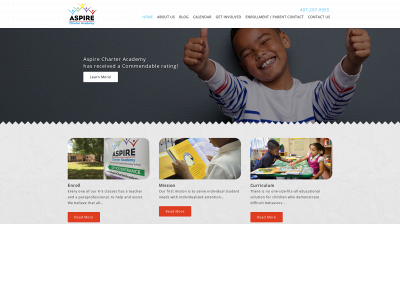 aspirecharteracademy.com snapshot
