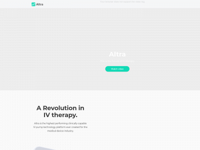 altrainfusion.com snapshot