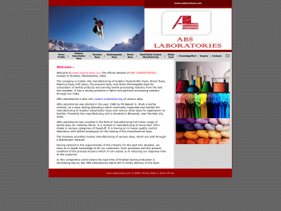 sulphurdyes.com snapshot