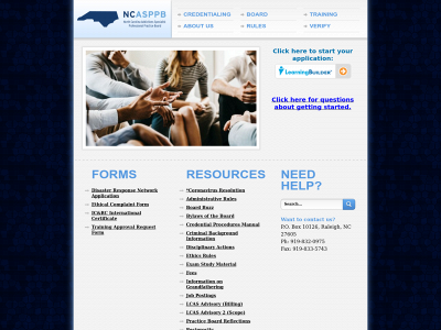 ncsappb.org snapshot