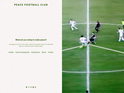 peacefc.com snapshot
