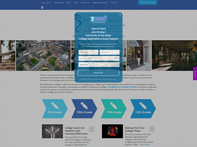 mypathwaytocollege.com snapshot