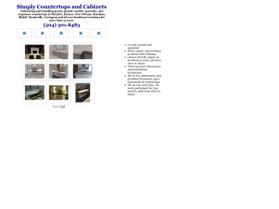 simplycabinetsllc.com snapshot