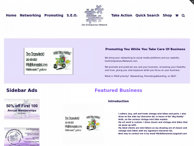 ourentrepreneurnetwork.com snapshot