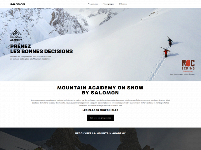 mountainacademy.com snapshot