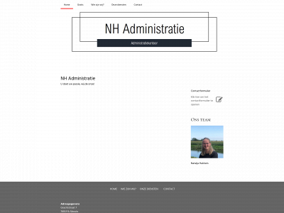 nhadministratie.nl snapshot