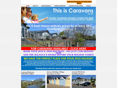 thisiscaravans.co.uk snapshot
