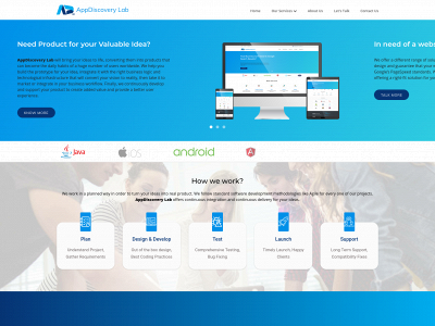 appdiscoverylab.com snapshot