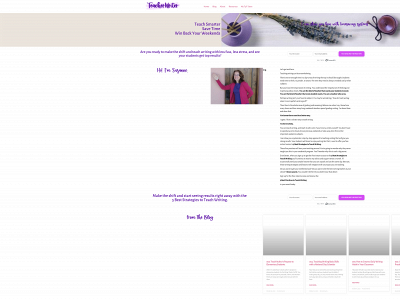 teacherwriter.co snapshot