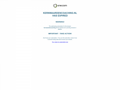 kernwaardencoaching.nl snapshot