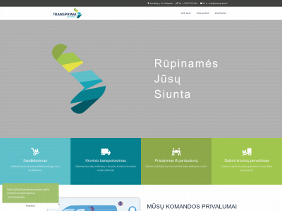 transprima.lt snapshot
