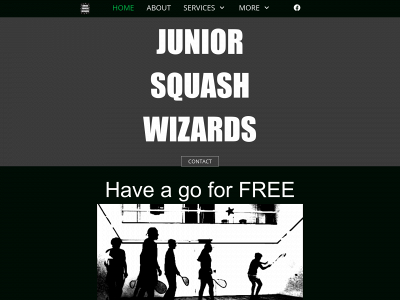 juniorsquashwizards.com snapshot