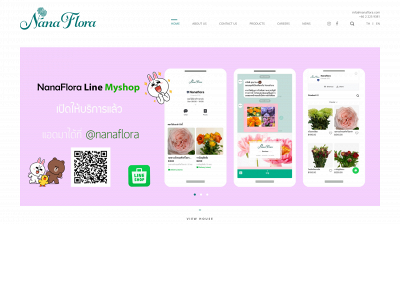 nanaflora.com snapshot