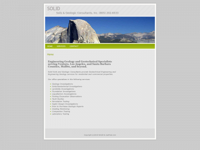 solidsoils.com snapshot