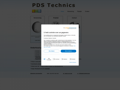 pds-technics.be snapshot