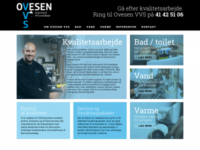 ovesenvvs.dk snapshot