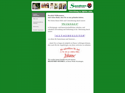 sandnershelfendehaende.de snapshot