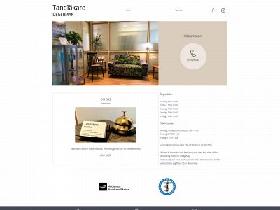 tandlakaredegerman.se snapshot