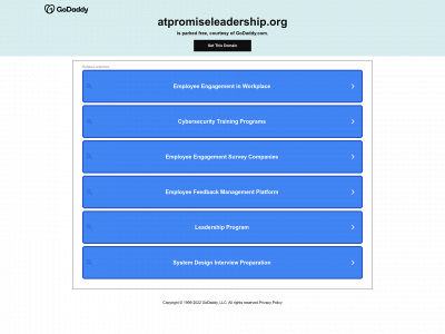 atpromiseleadership.org snapshot
