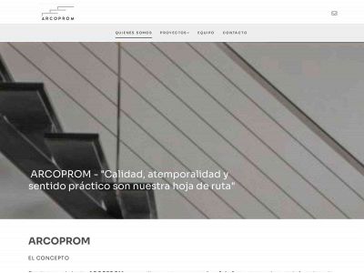www.arcoprom.es snapshot