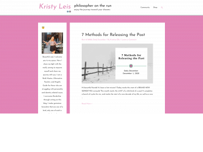 philosopherontherun.com snapshot