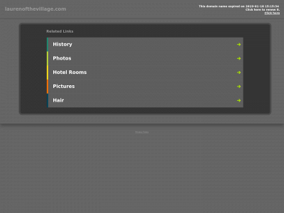 laurenofthevillage.com snapshot