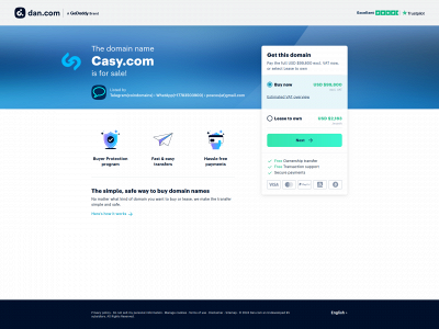 casy.com snapshot