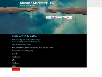 kinsmanmarketingllc.com snapshot