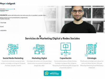 heysocialgeek.com snapshot