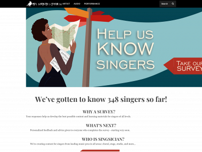 singsician.com snapshot
