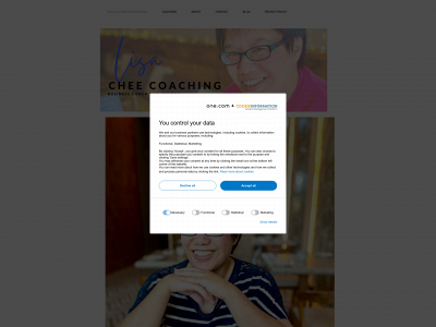 lisachee.com snapshot