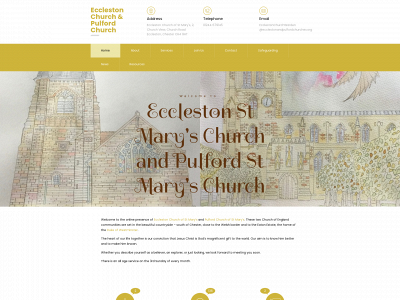 ecclestonchurch.org snapshot