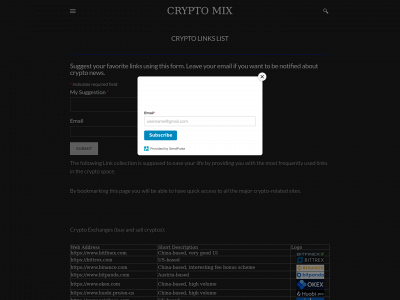 cryptomix.weebly.com snapshot
