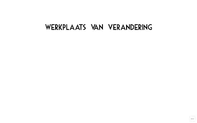 werkplaatsvanverandering.nl snapshot