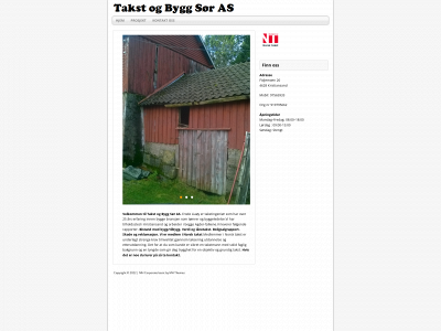 takstbyggsor.no snapshot