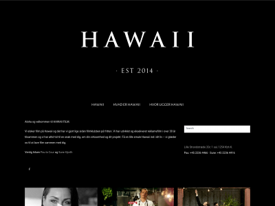 hawaiifilm.dk snapshot