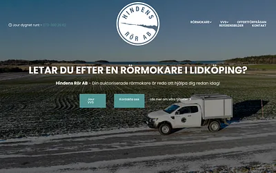 hindensror.se snapshot