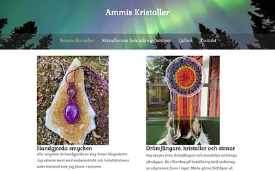 ammis-kristaller.se snapshot